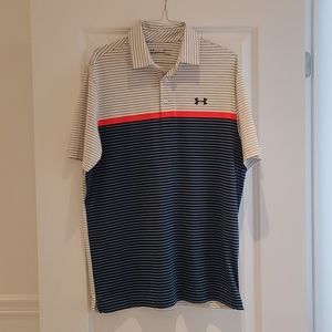 Under Armour UA Golf Polo Size Medium - Mens